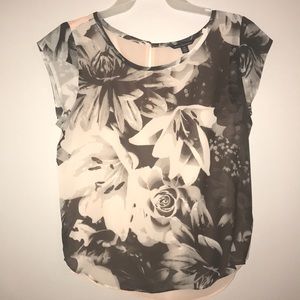 American Eagle Flower/Blush Blouse
